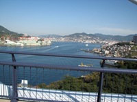 女神大橋から見える長崎の良景