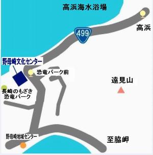 野母崎文化センター周辺地図