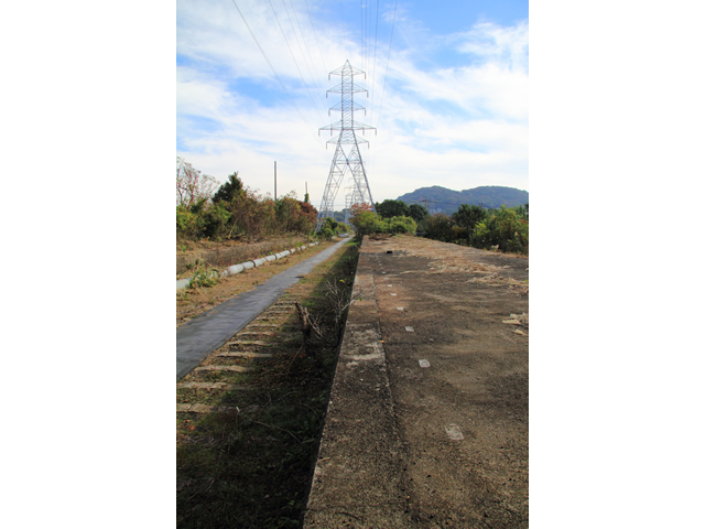 鉄道敷きプラットホーム