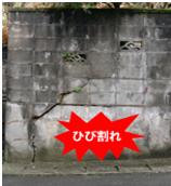 ブロック塀の安全対策