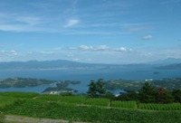琴海赤水公園からの眺望