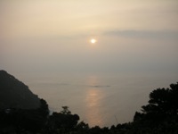 大崎から見る朝日