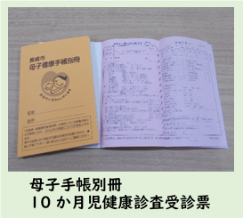 10か月健診受診票