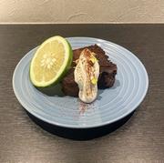 早採り青ゆうこうのトルタチョコラータの画像