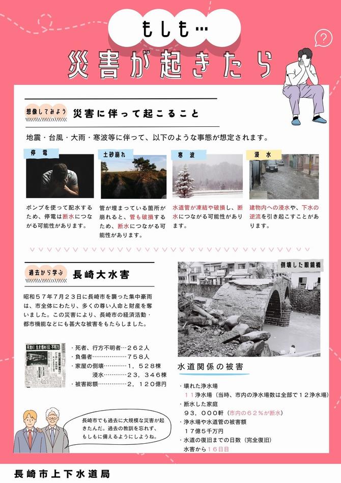もしも災害が起きたら・・・？の画像