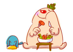 イーカオ　食事