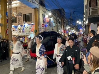 まちなかでの画像