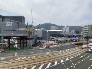 長崎駅の再開発の画像