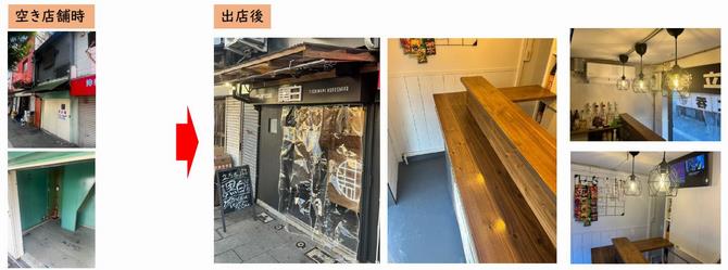 【立ち呑み】立ち呑み黒白(長崎思案橋商店街協同組合)の画像