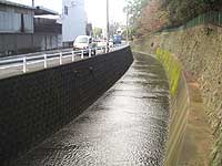 下の川都市下水路（平和地区）整備前