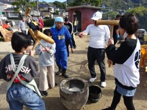 餅つき1