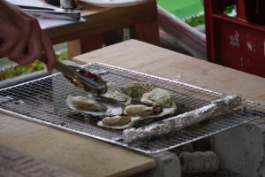 カキ焼き