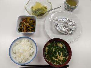 北支部（男性料理教室のメニュー）