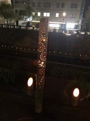 中島川たけあかり竹灯籠１
