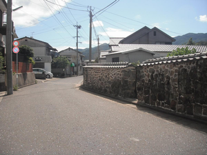 大野氏石塀