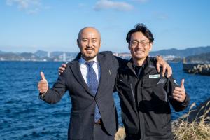 海と松尾さん