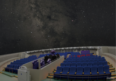 プラネタリウム観覧席