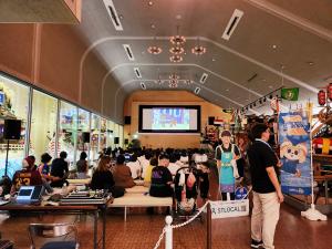 グラバー園内でのパブリックビューイング
