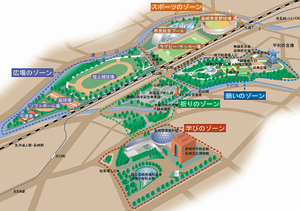 平和公園マップ