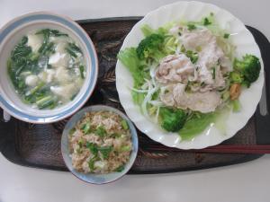 大根ご飯ほか２品