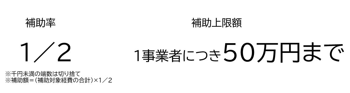補助率・補助上限額