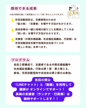 組織運営力アップ連続講座　第２回チラシ②