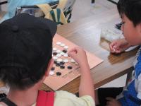 子ども同士の囲碁対戦