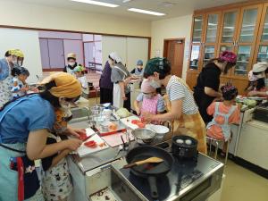 夏休みの「はなまるランチ」