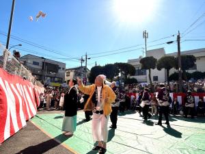 2025小ヶ倉くんち餅まき