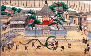 龍踊図（図4）（長崎歴史文化博物館所蔵）の画像