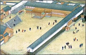 唐館表門図（図6）（長崎歴史文化博物館所蔵）の画像
