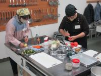 料理の下ごしらえ