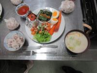 ワンプレートランチの出来上がり