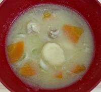 長崎あごだしのばってん鶏と団子汁