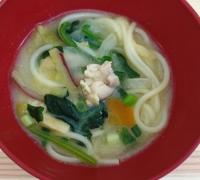 具だくさん五島みそうどん