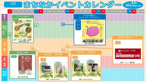 イベントカレンダー（3.1～3.31）