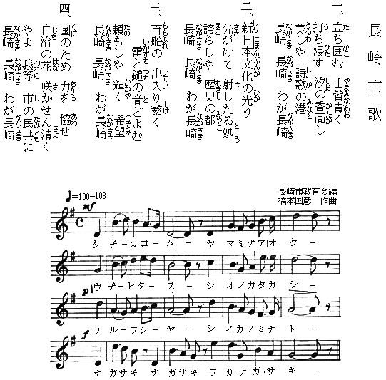 長崎市歌