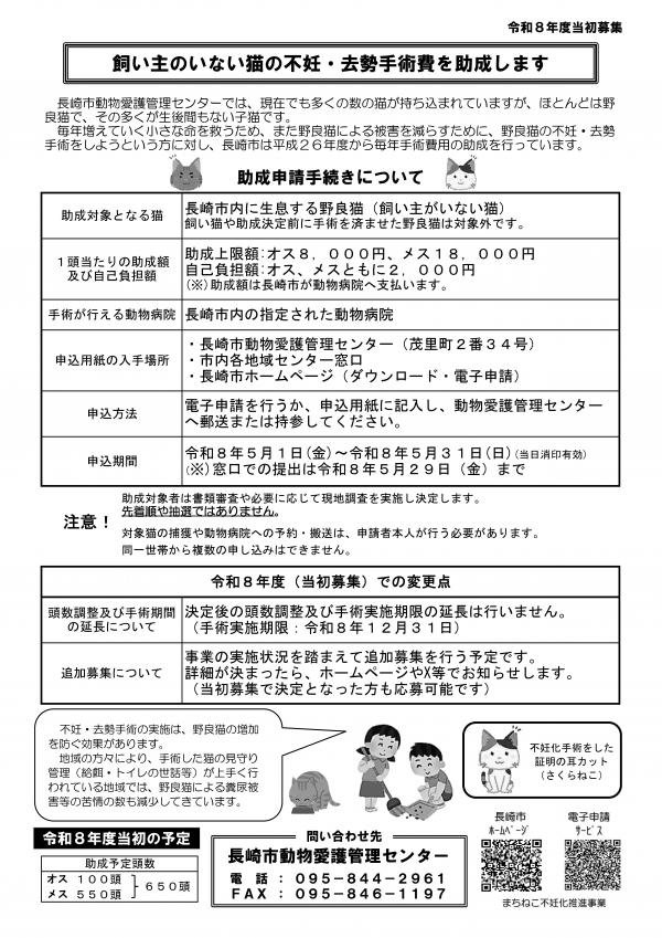 R08まちねこ（当初募集）チラシ