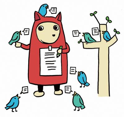 クーちゃん＆小鳥