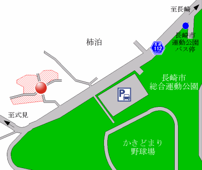 柿泊地図