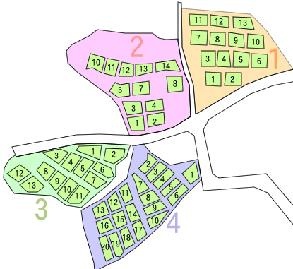 柿泊区画割図