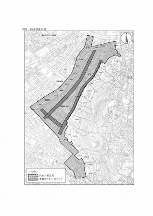 対象区域の地図