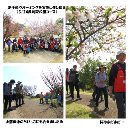 お手軽ウオーキングの写真