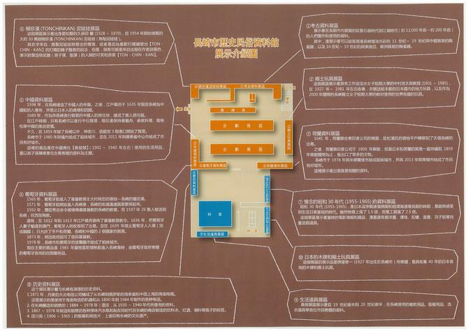 展示案内図 中国語の画像1