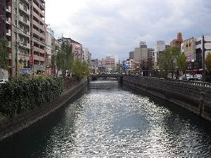 長崎濱町川端電車通と鉄橋2
