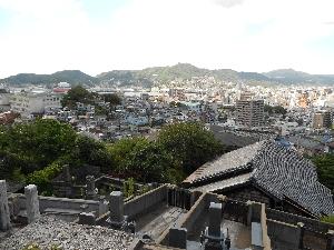 小島からの長崎医学校と唐人屋敷2