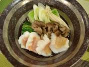 レンコダイと野菜の潮煮