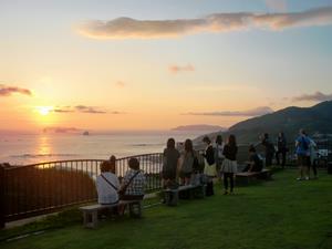 夕陽が丘そとめ眺望