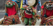 中尾獅子踊り
