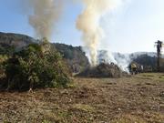 四杖町田舎地区で「おんのべー」（鬼火たき）が行われました（令和6年1月4日）の画像3
